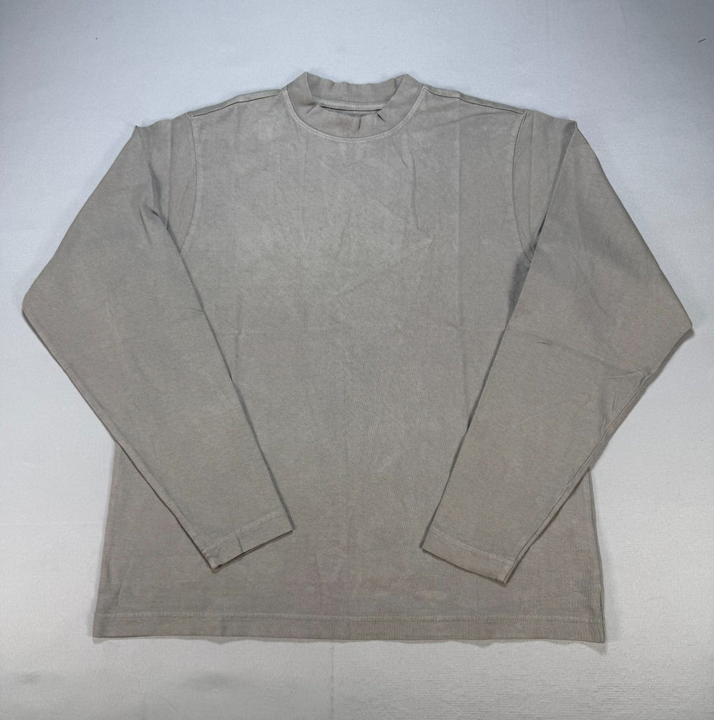 NWT YZY Ribbed Knit Sweatshirt Men's XS Light Gray Crewneck Long Sleeve Outdoor