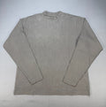 NWT YZY Ribbed Knit Sweatshirt Men's XS Light Gray Crewneck Long Sleeve Outdoor