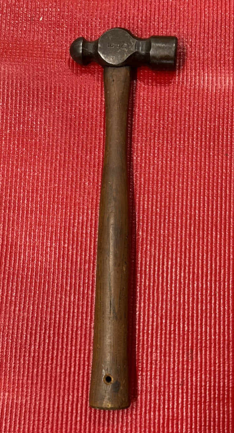 Vintage Vaughan Supersteel 16oz Ball Peen 14" Long Hammer Made in USA