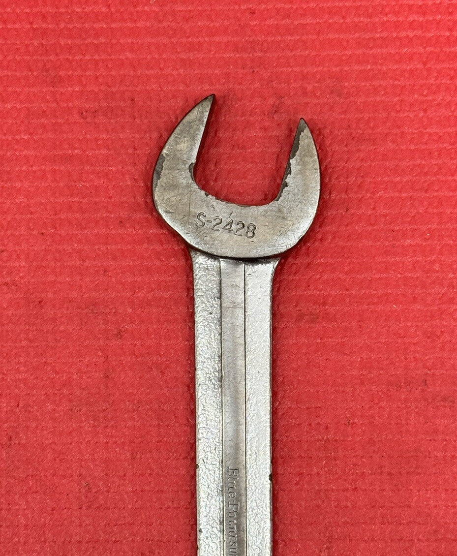 Vintage Blue-Point Tools S-2428 Open End Wrench 3/4" x 7/8" 10" Made In USA