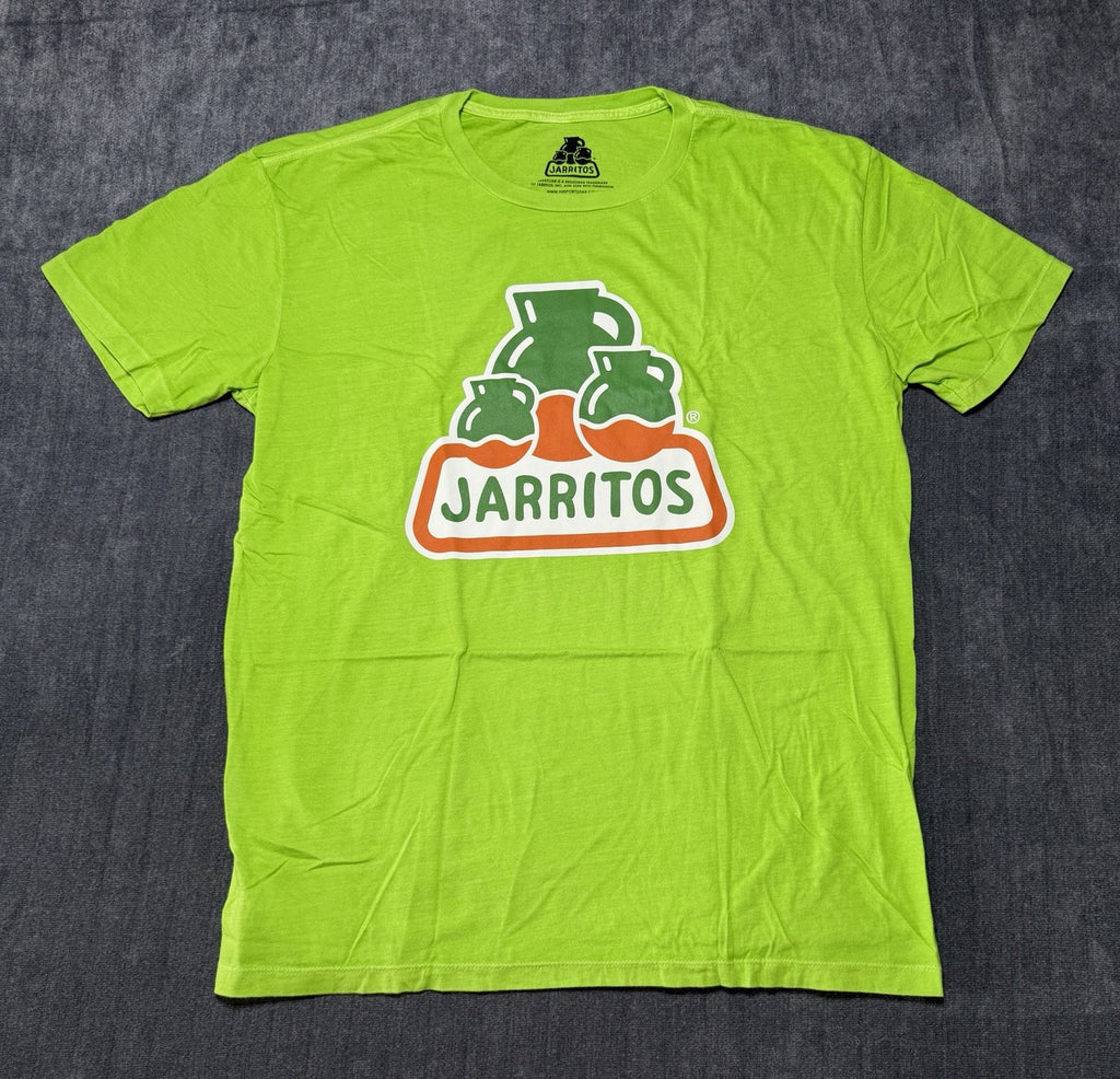 Jarritos Soda Mexican Soft Drink Graphic T-Shirt Men's XL Green Short Sleeve