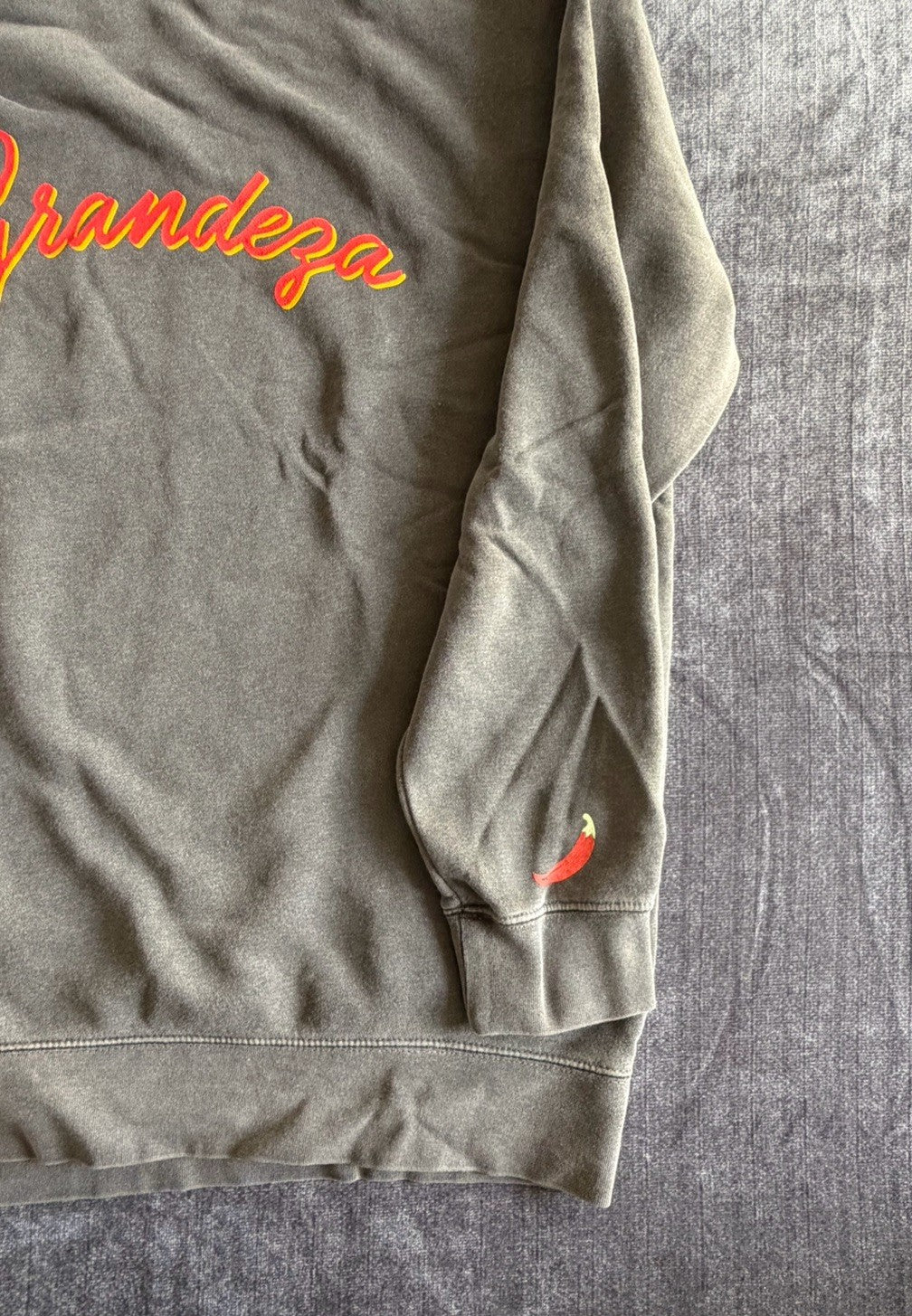 Grandeza Men’s Size Large (L) Gray RARE Crewneck Cotton Sweatshirt NWOT