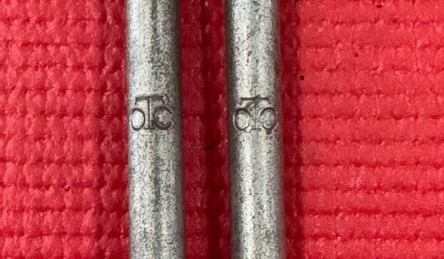 OTC Owatonna Tool 2 Pc Set No. 506 & 509 Distributor Obstruction Wrench Set USA