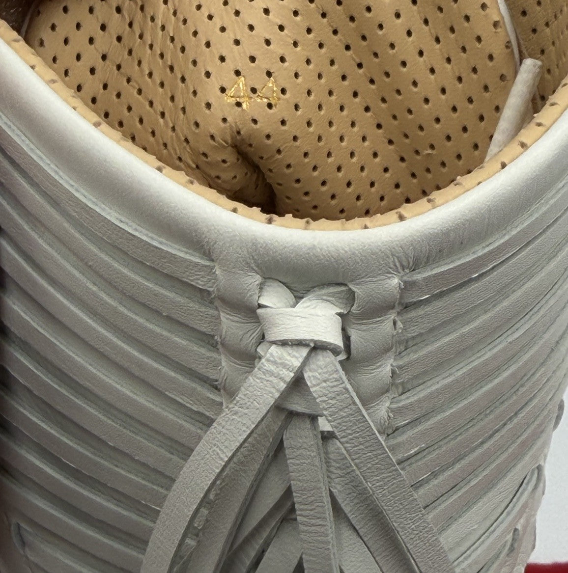 AUTHENTIC CHRISTIAN LOUBOUTIN Suede Knock-Out Boxing Sneakers (44 EU; 11 US)