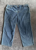 Basic Editions Classic Fit Woman 26W S Denim Blue medium Jeans NWT