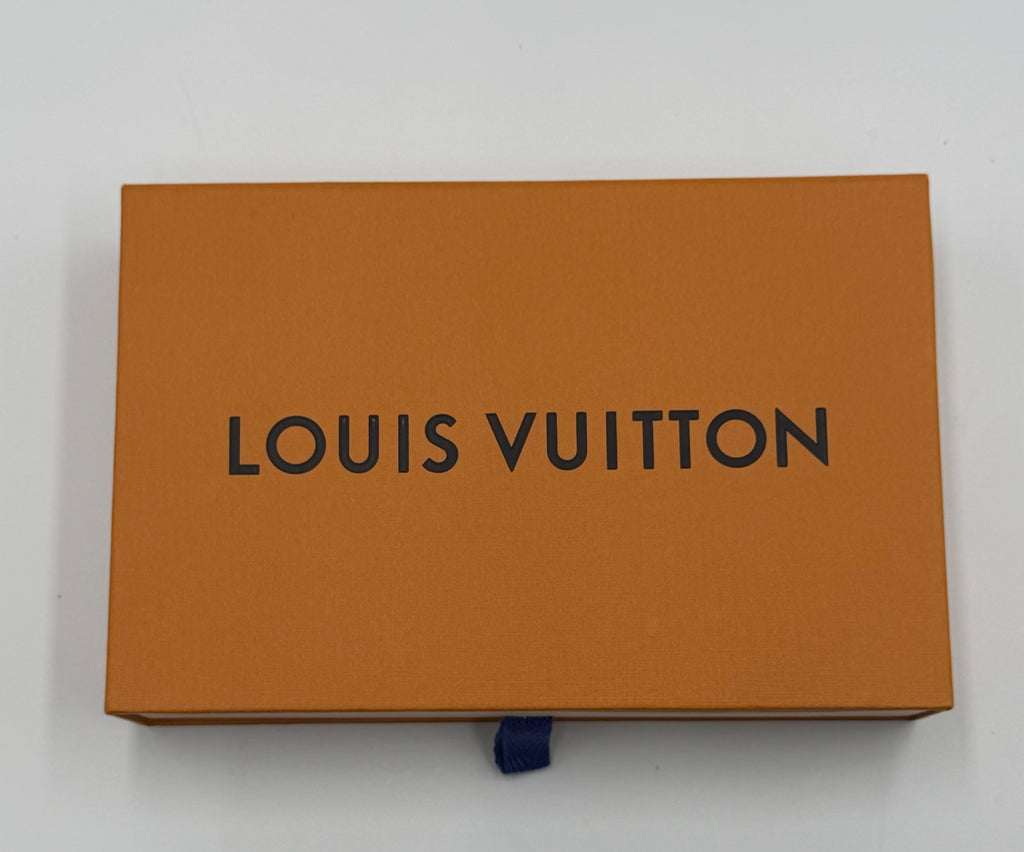 Louis Vuitton Blue Epi Leather Large Trifold Wallet Women's Inner Pockets