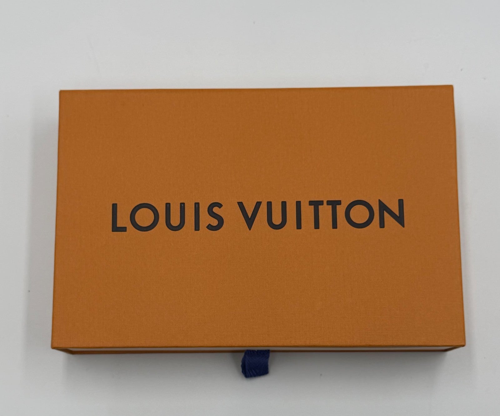 Louis Vuitton Blue Epi Leather Large Trifold Wallet Women's Inner Pockets