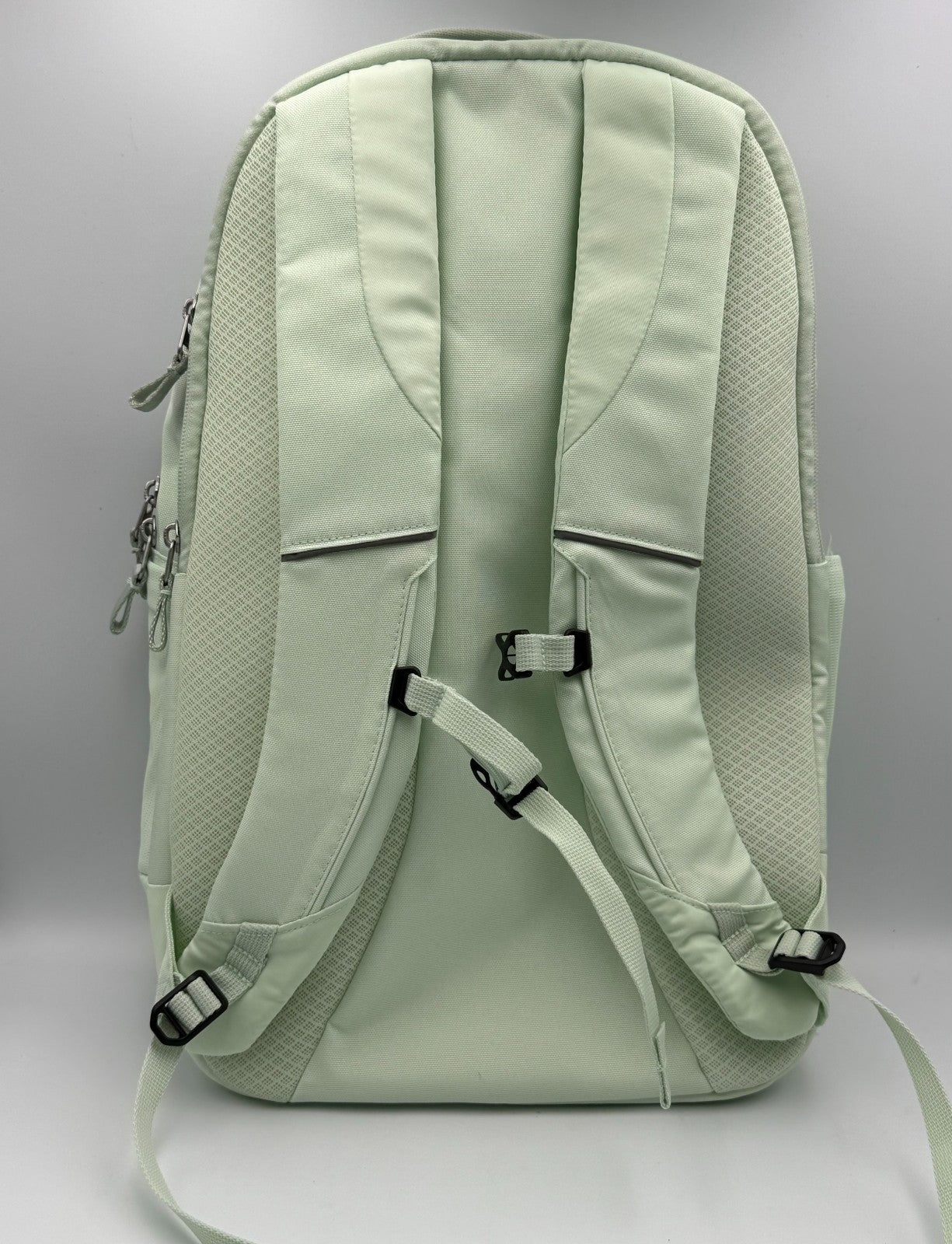All In Motion Sporty 19" Backpack Mint Green Bungee Cord Laptop School Book bag