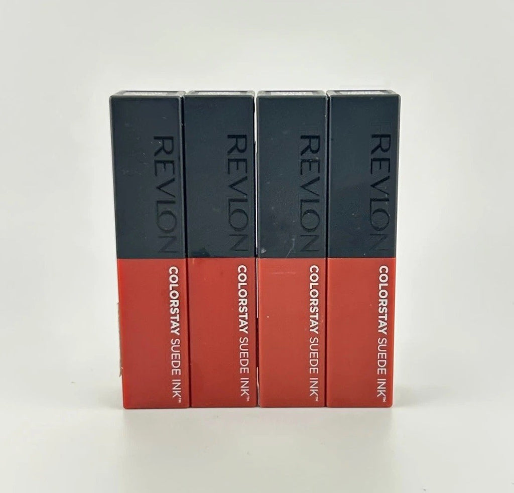 Lot of 4 Revlon ColorStay Suede Ink Lightweight Matte Lipstick #006 In The Money