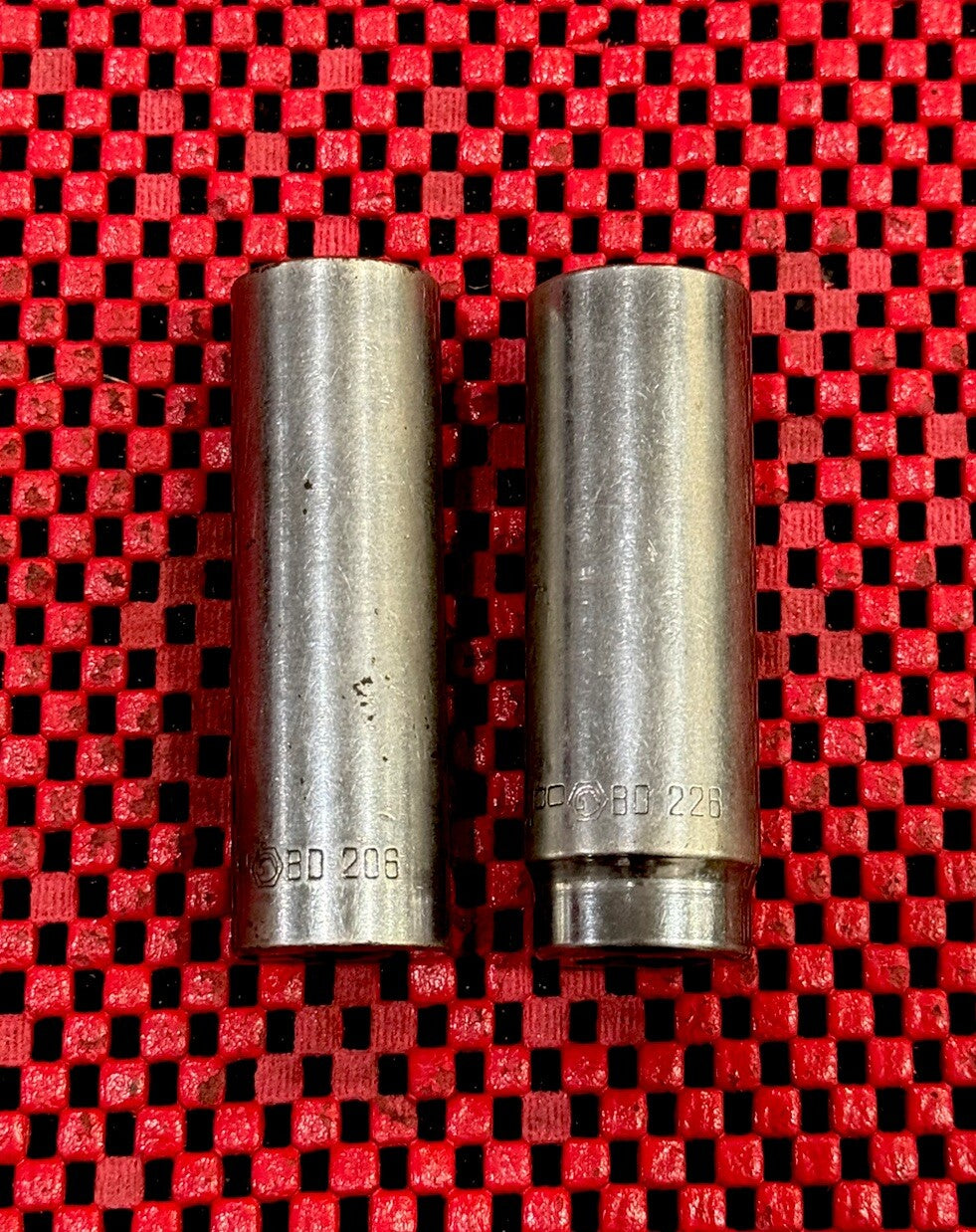 Matco Tools 2 PC SET 3/8” Drive SAE 6 Point Deep Sockets Made In USA N2