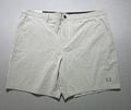 NWT Billabong Hybrid Golf Short Men's 40 Light Grey Stretch Performance 18" In