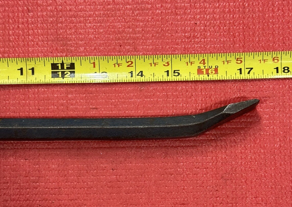 STANLEY TOOLS No. H1218 Pry Bar 17" Long Made in USA