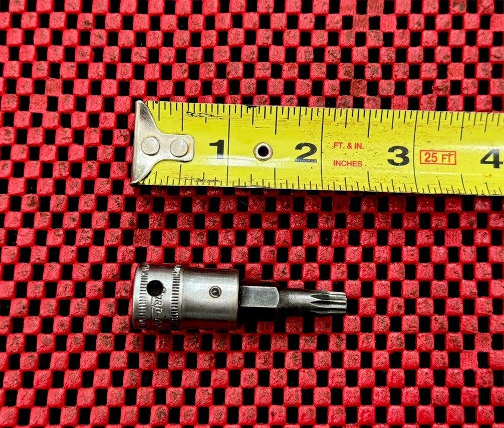 Snap On Tools FTSM8B 8mm 3/8" DR, Metric Triple Square Bit Socket Made In USA N7