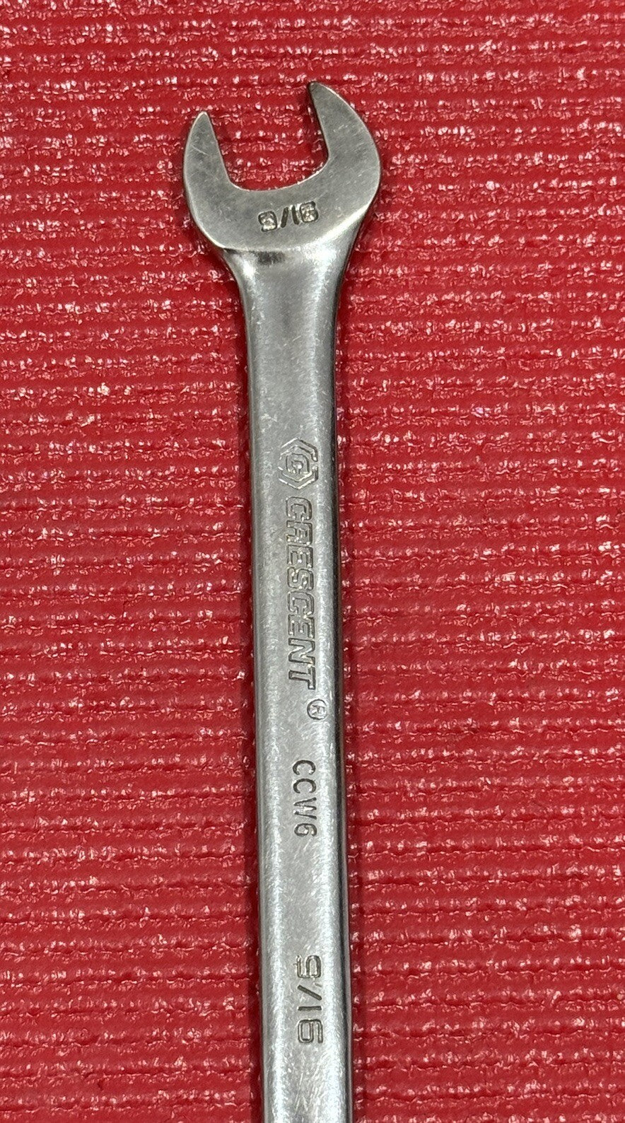 Vintage Crescent Tools CR-V, SAE 9/16" Combination Wrench 12 PT