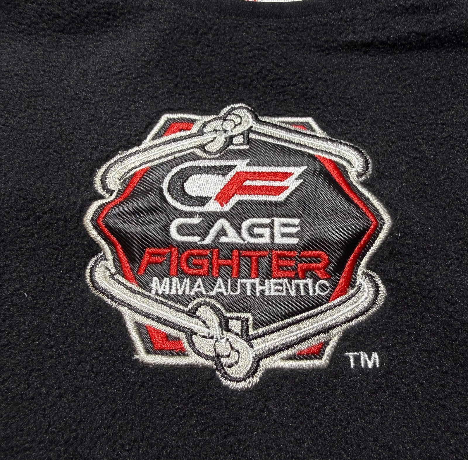 Cage Fighter MMA Authentic Performance Shirt Men Medium Black Long Sleeve Sports