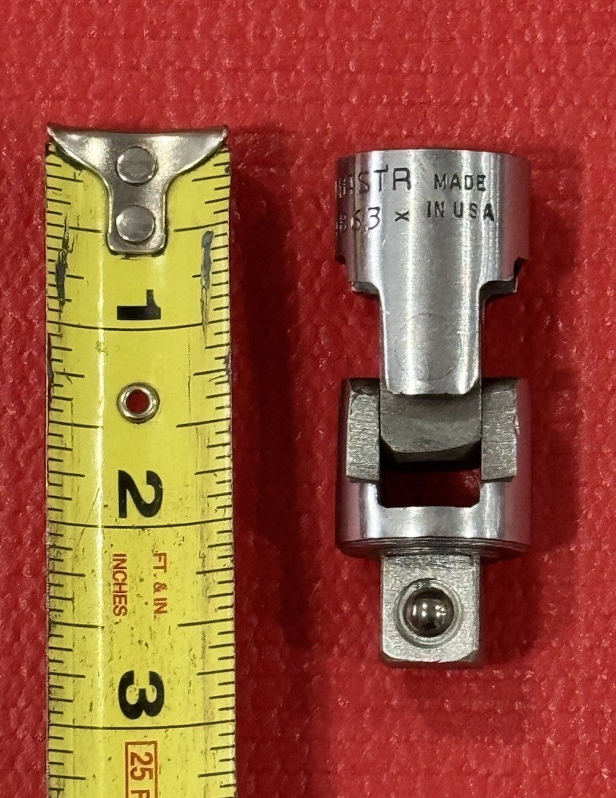 Vintage Wardmastr Tools 84-4863 1/2” Drive, Universal Socket Adapter Made In USA