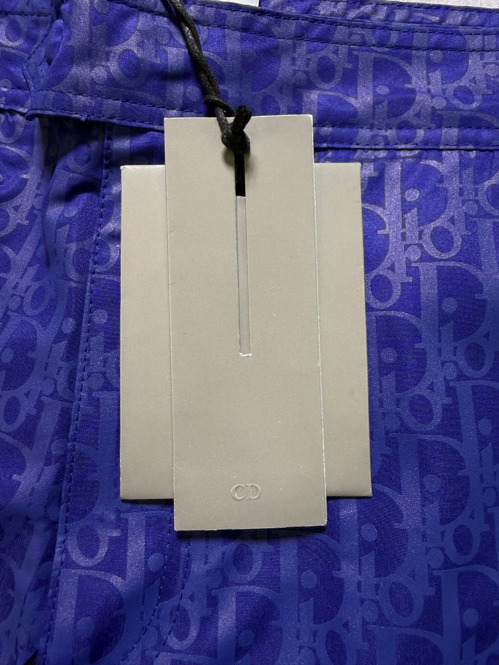 NWT Authentic Dior Oblique Shorts Men's size 2XL Blue Monogram Luxury Trunks