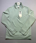 NWT Member's Mark Sandwash Quarter-Zip Pullover Sweatshirt Men's Green Small