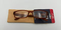 ICU Eyewear Women's Full Rim Reading Glasses +1.25 Classic Brown Frame With Case