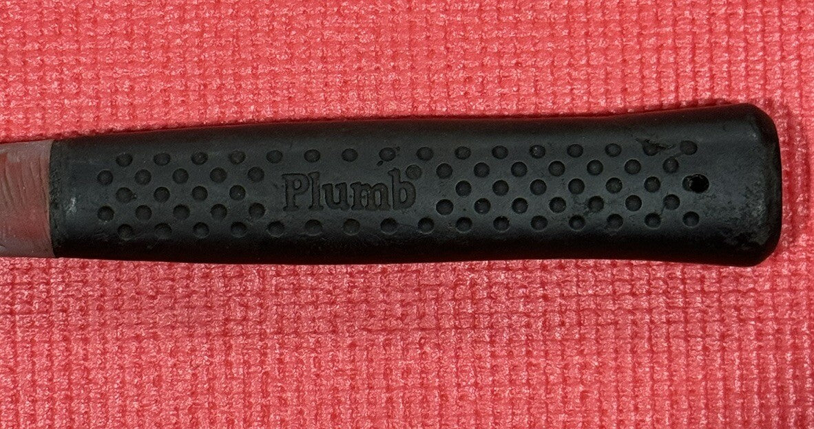 Plumb Claw Hammer With Permabond Handle 25oz Made In USA