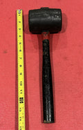 Vintage RARE Vitalic Tools No. 3 Rubber Mallet Hammer w/ Wood Handle