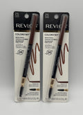 Lot of (2) Revlon ColorStay Waterproof Brow Pencil | Shade 215 - Auburn NEW!