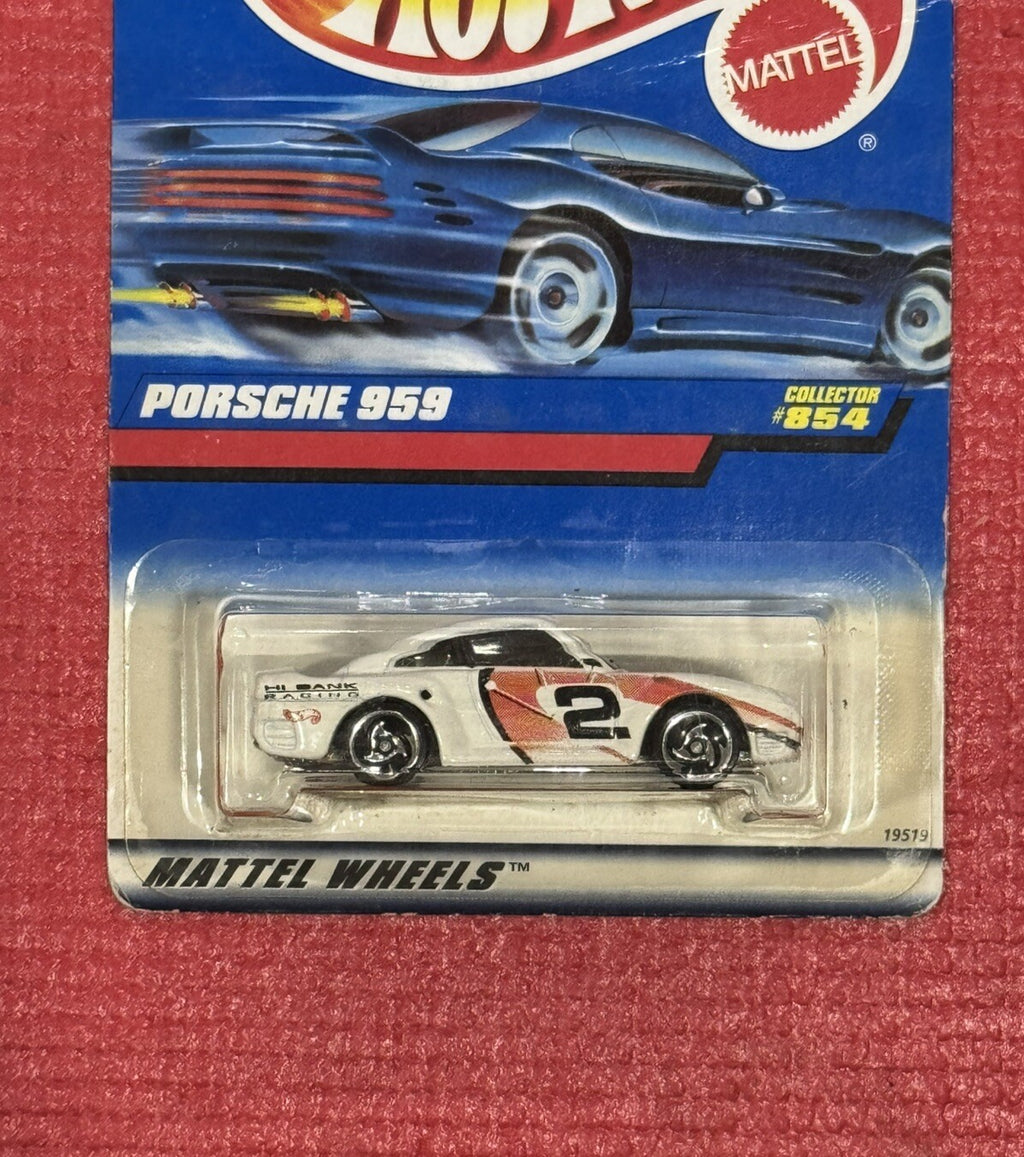NEW Hot Wheels Collector #854 1998 Porsche 959 Mattel Wheels