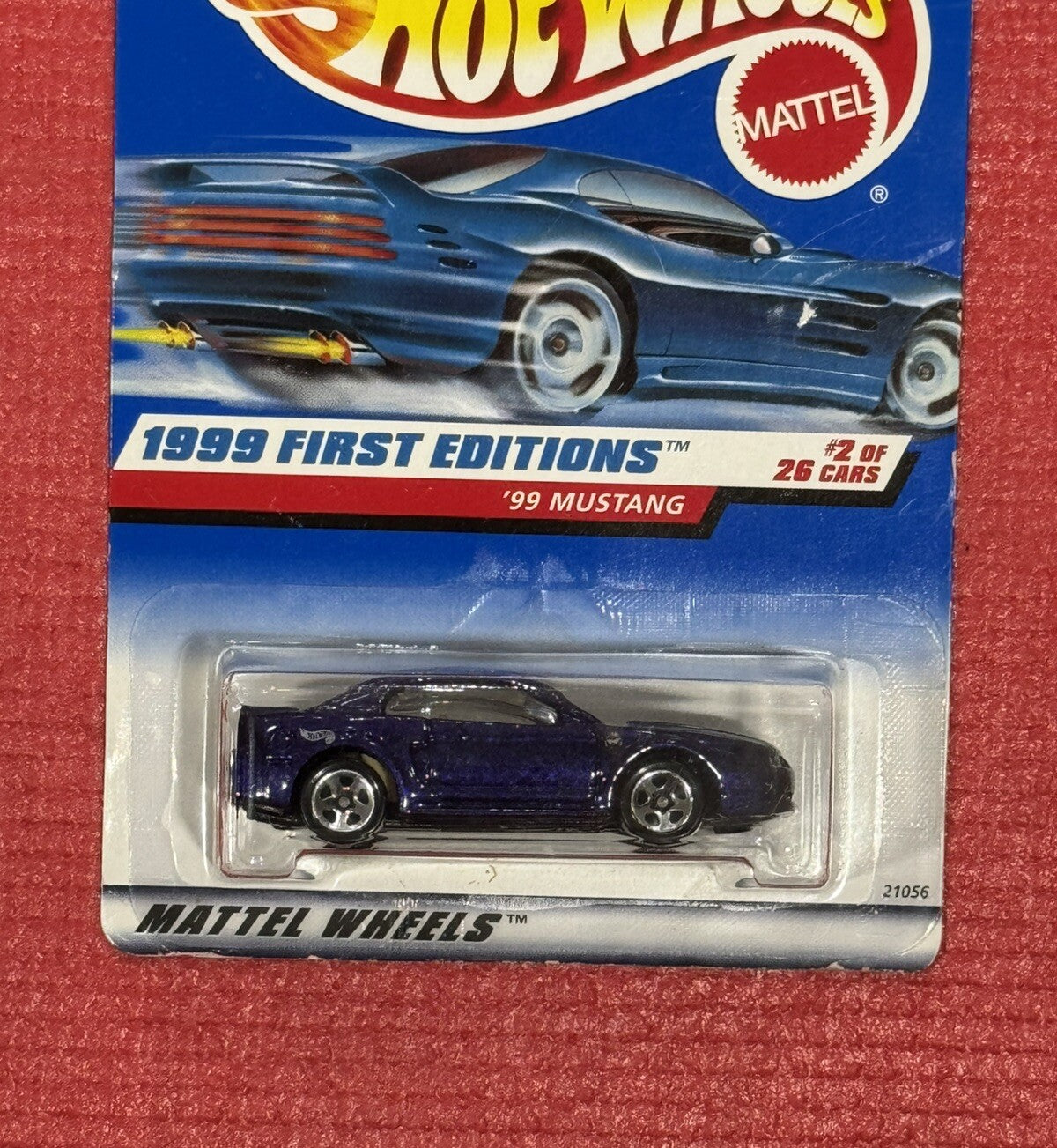 NEW Hot Wheels 1999 First Editions Series 99' Mustang 2 of 26 Mattel Wheels #909