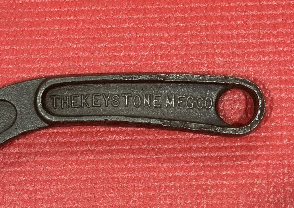 Westcott The Keystone MFG No.80 10” Adjustable Wrench S Curved Handle Buffalo NY