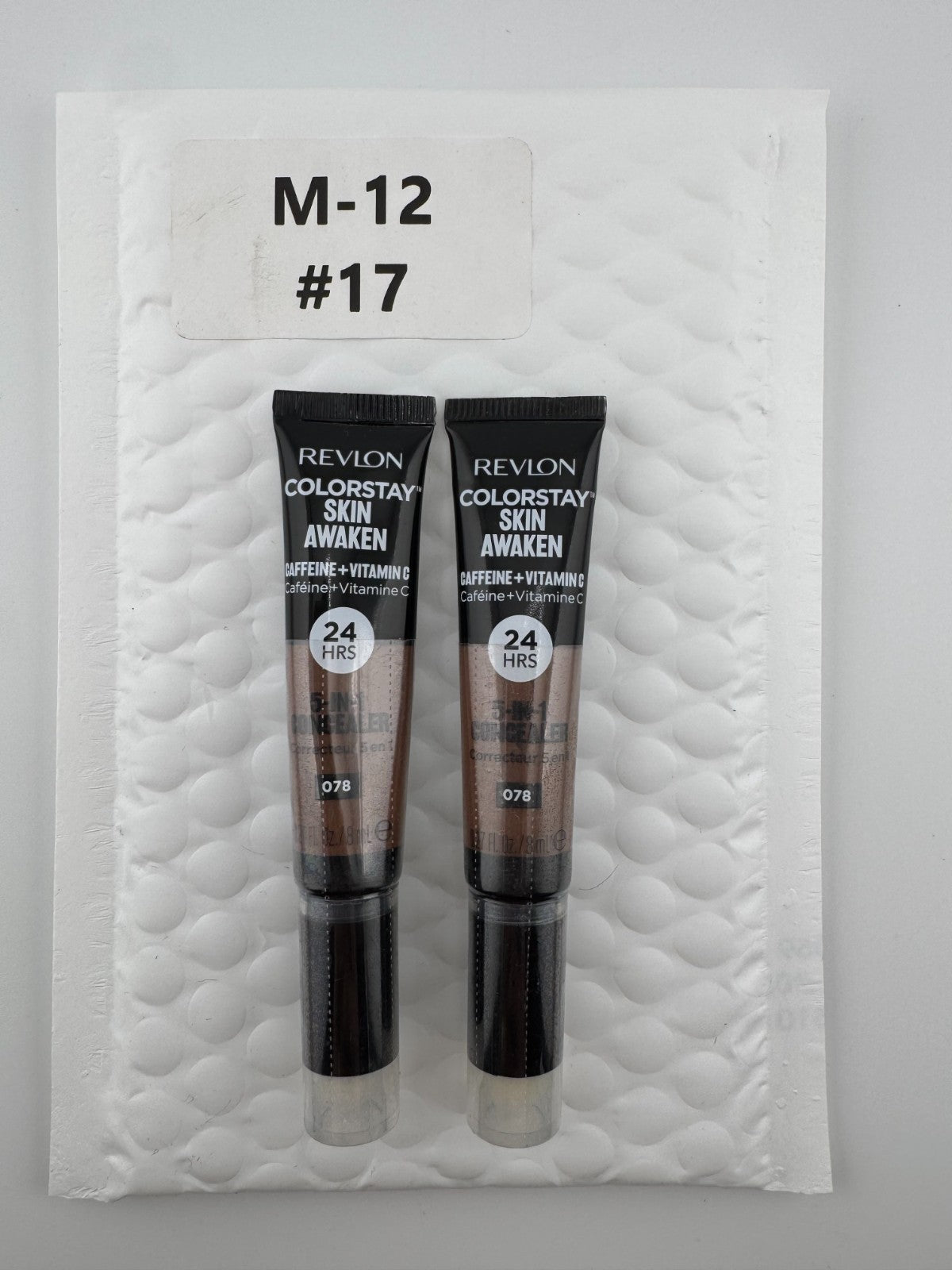 Revlon ColorStay Skin Awaken 5-in-1 Concealer Shade 078 24HR Wear - Lot of 2