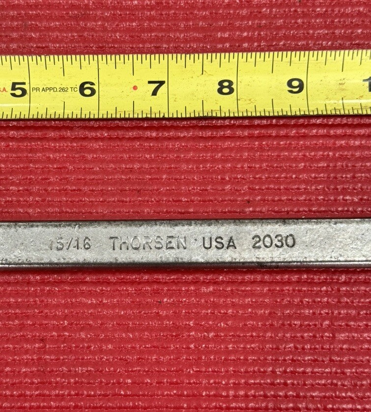 Thorsen Tools 2030, 15/16" Combination Wrench 12 PT Made in USA