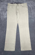 NWT Jachs New York Denim Pant Men's 40X32 Gray Straight Leg Casual 5-Pockets