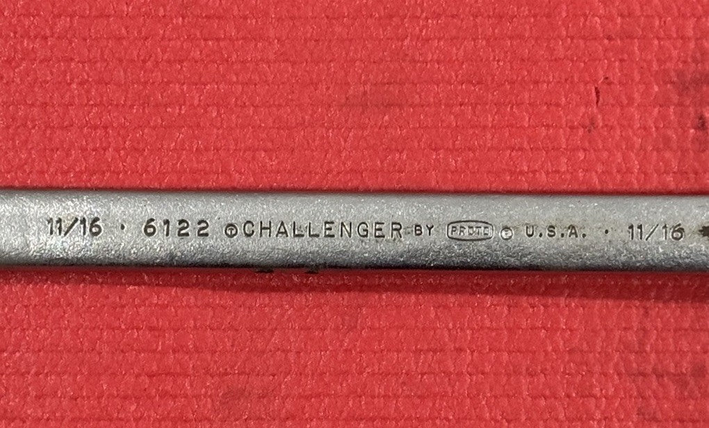 Proto Challenger 11/16" Combination Wrench 6122 SAE 12 Point Made In USA