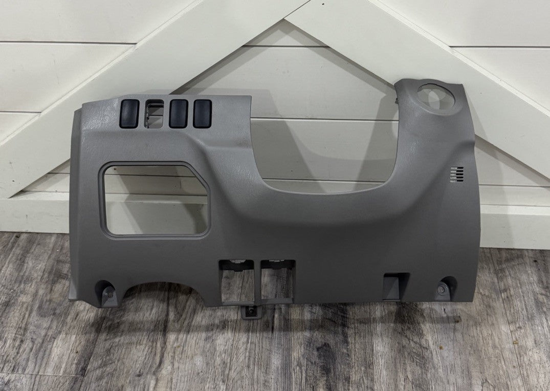 03-09 Toyota 4runner OEM Dash Knee Bolster Panel Trim Bezel Under Steering Wheel