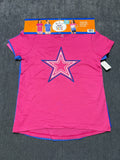 NWT Member's Mark My Favorite Active Tees Girls 10/12 Multicolor Preppy - 3-Pack