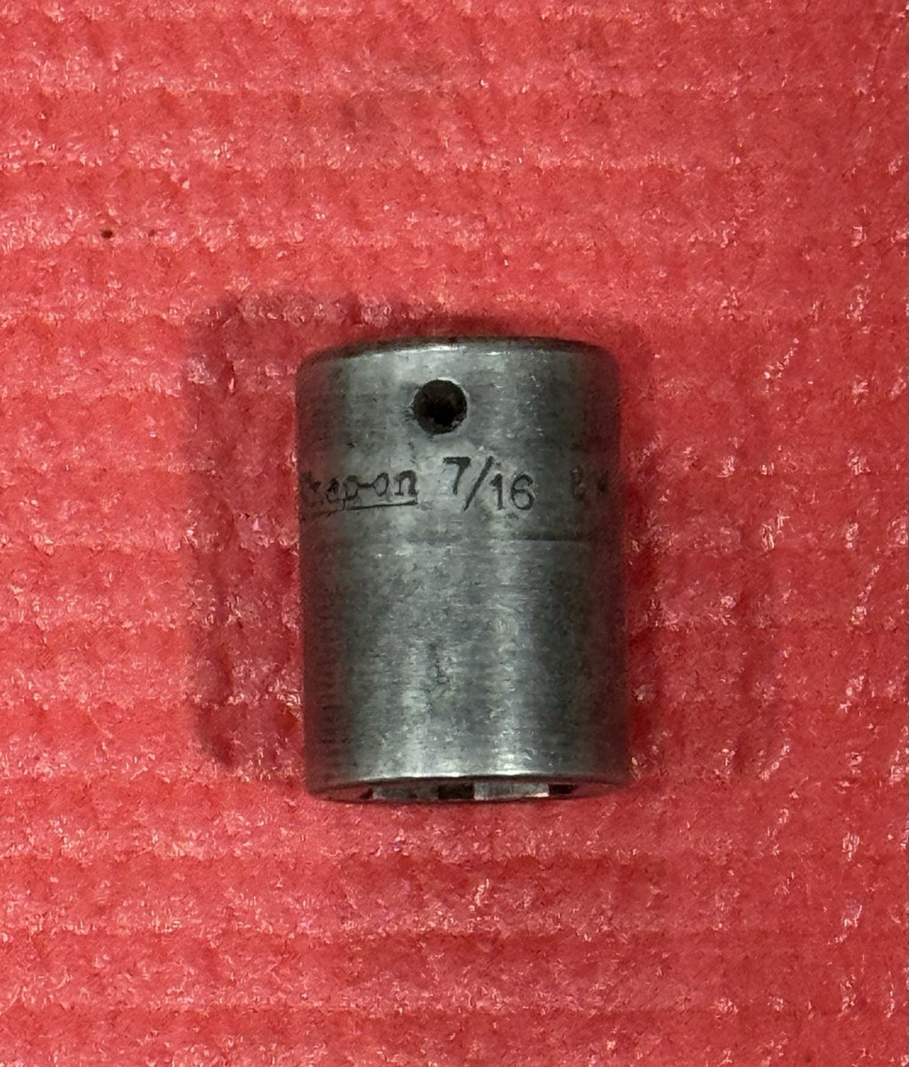 Snap-On Tools GM14B Industrial 1/4" Drive SAE 7/16" Shallow Socket, 6 Point USA