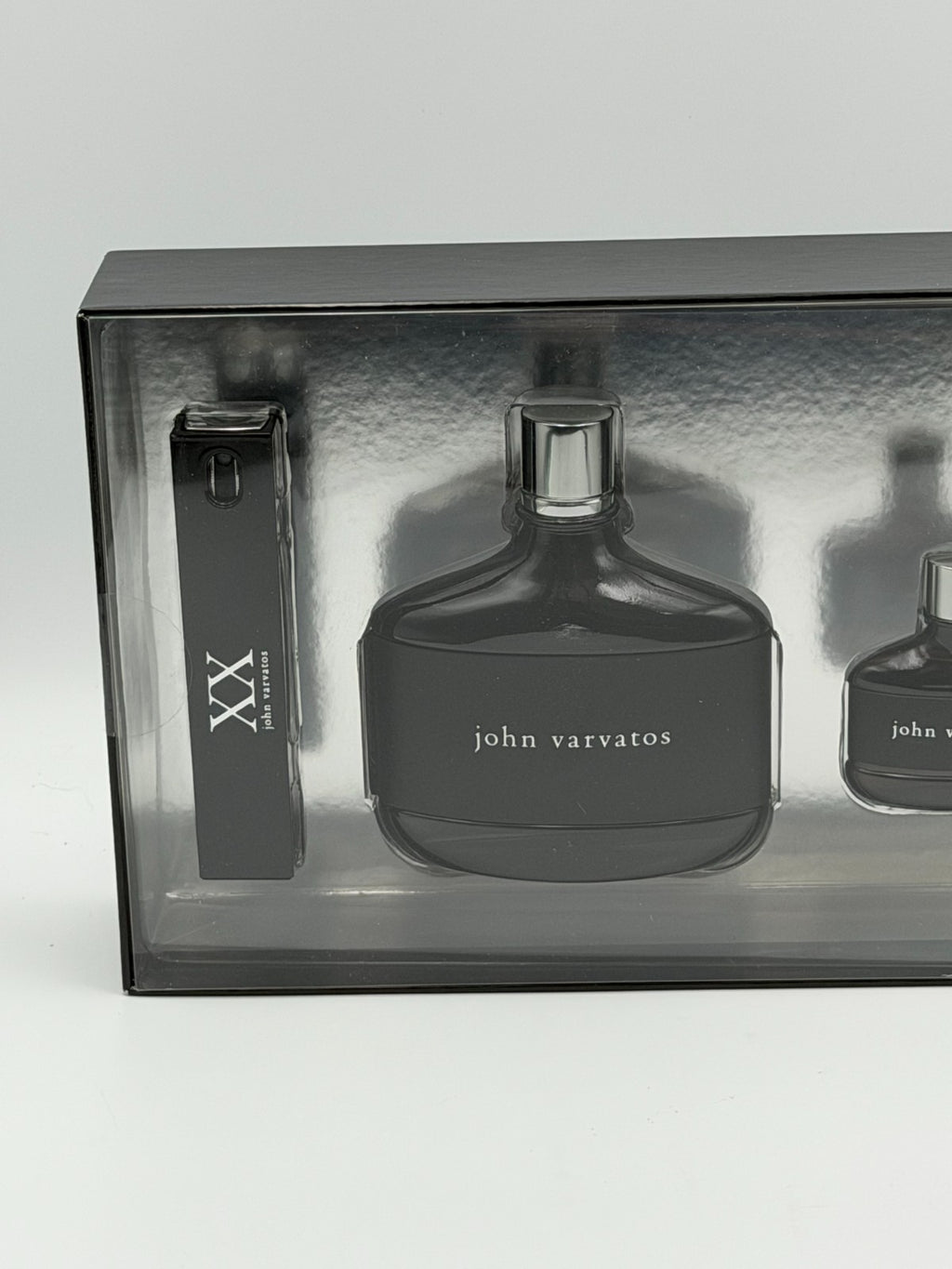 John Varvatos XX 3 Piece Gift Set Men's EDT Fragrance Spray - 4.2 Oz & 0.57 Oz