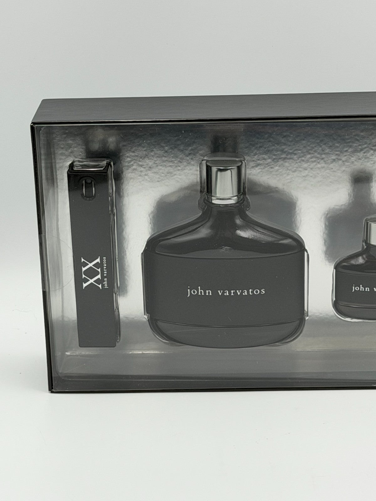 John Varvatos XX 3 Piece Gift Set Men's EDT Fragrance Spray - 4.2 Oz & 0.57 Oz