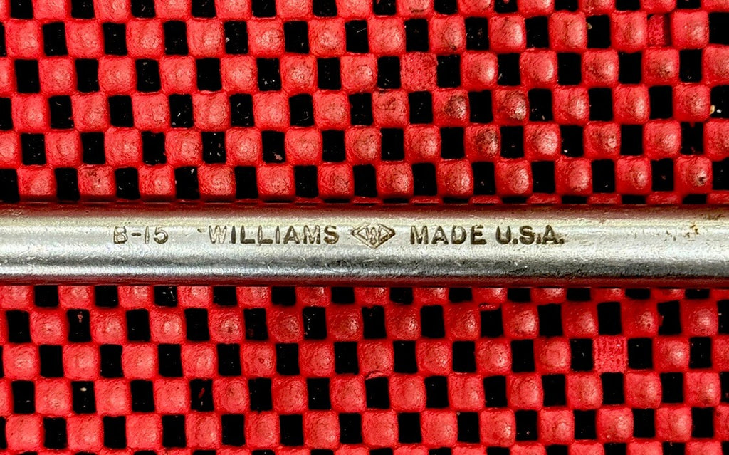 Vintage Williams Tools B-15 3/8" Drive Speed Wrench Made In USA N3