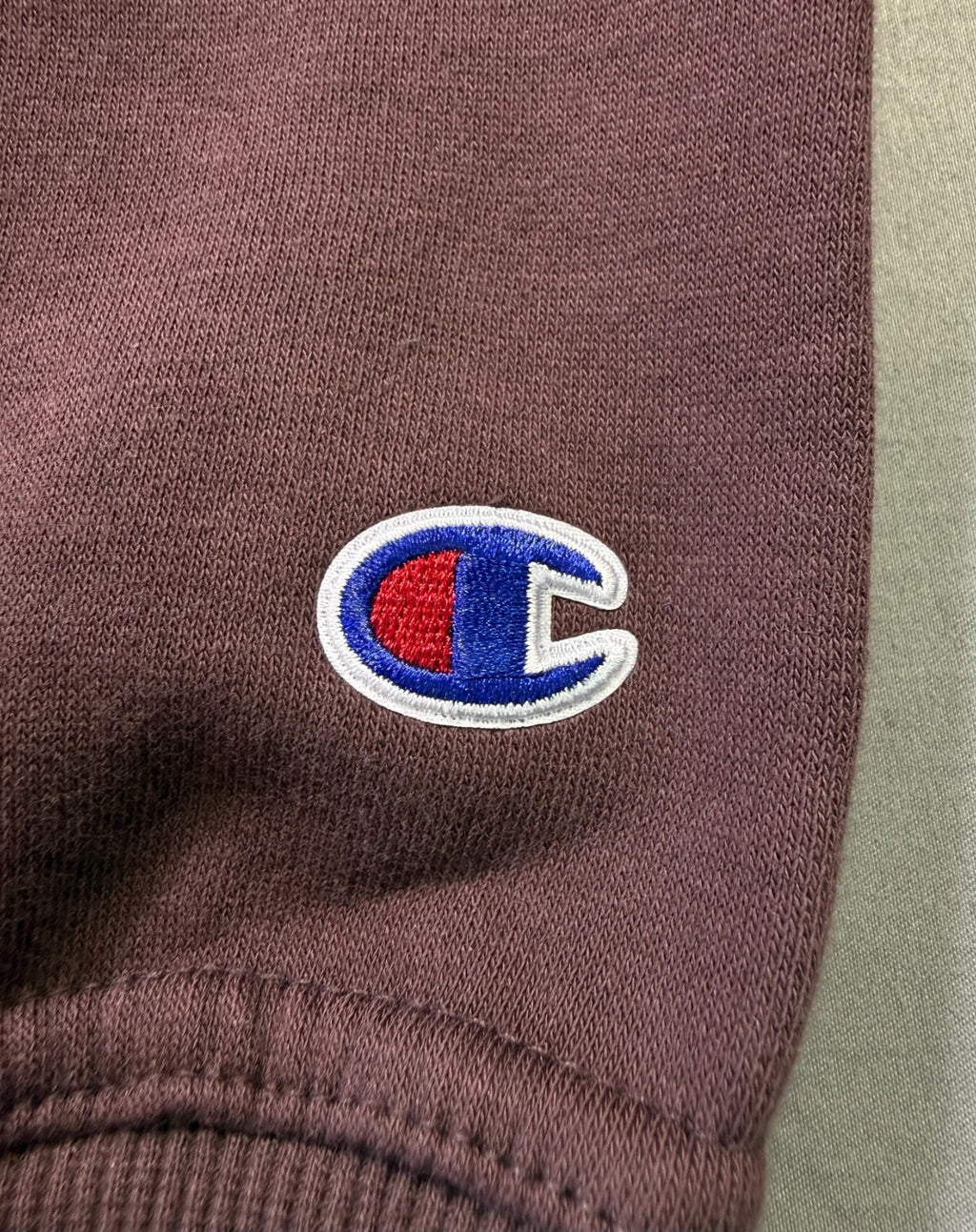 NWT Champion Hooded Sweatshirt Women's Brown Pullover Long Sleeve Y2K Sports