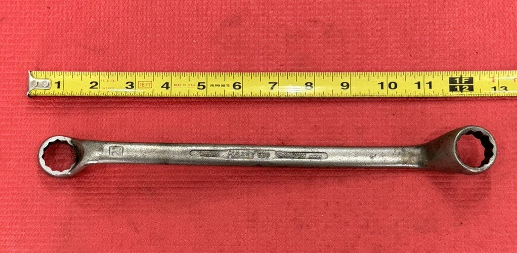 Vintage Hazet Tools 630, 20MM X 22MM Offset Double Box Wrench Made Germany Rare