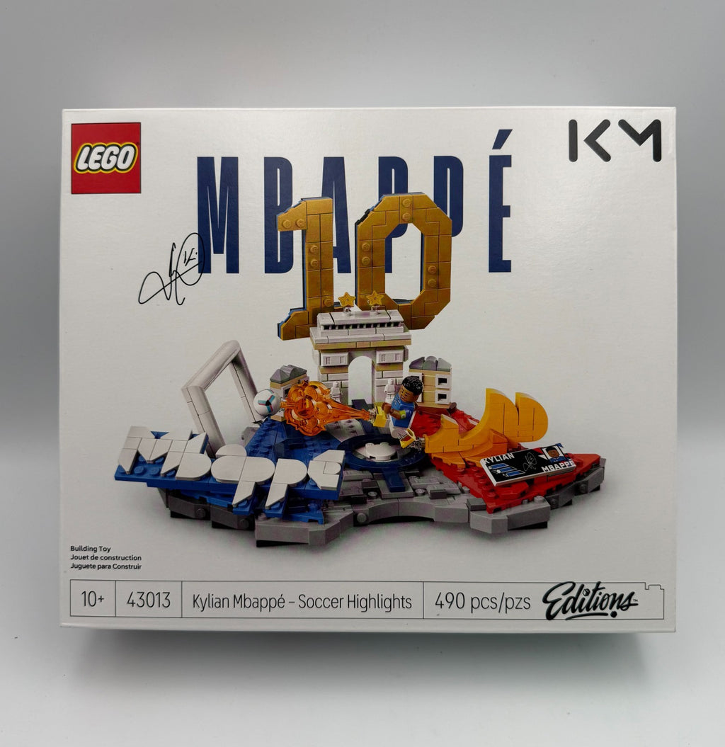New LEGO 43013 Editions Kylian Mbappé Soccer Highlights Buildings Toy - 490 Pcs