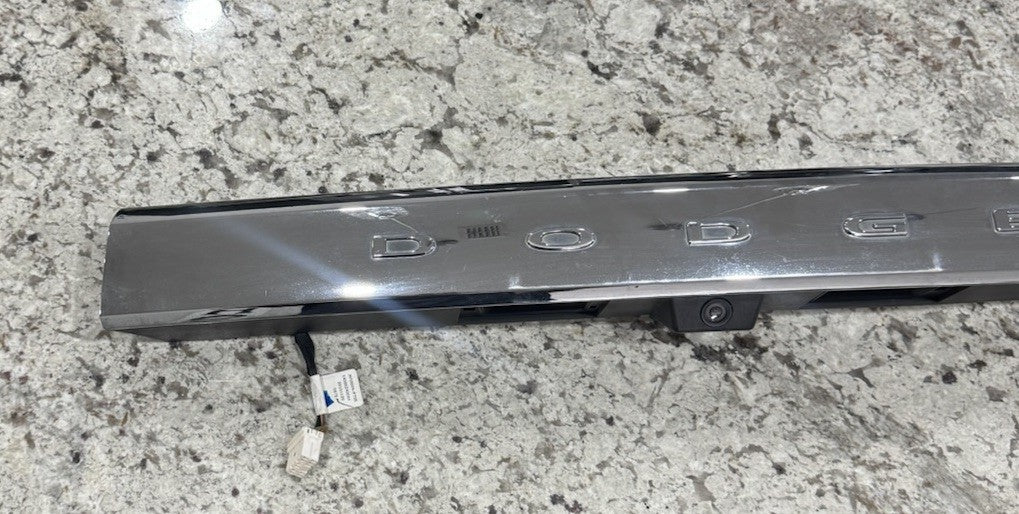 2011 2012 2013 DODGE DURANGO OEM CHROME TRUNK MOLDING TRIM GARNISH WITH CAMERA