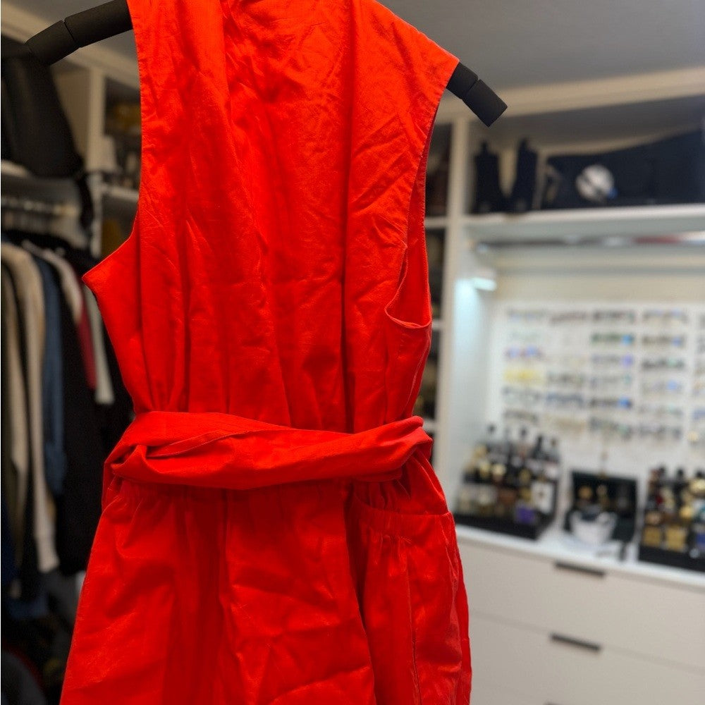 Banana Republic Bold Orange Dress