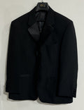 NEW Soprano Men's Size 42S Black Sports Coat Blazer Suit Jacket 3 Button