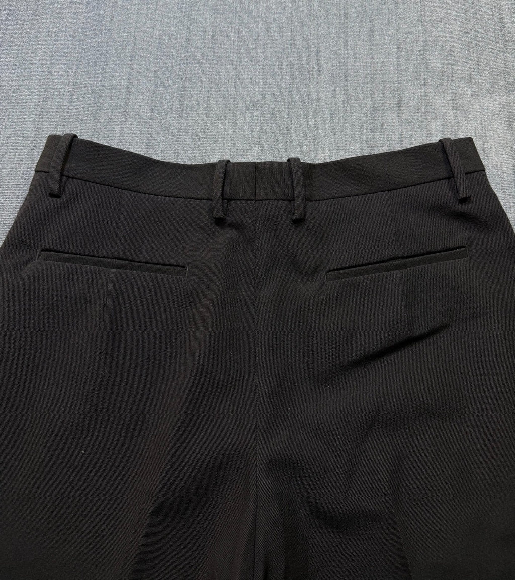 NEW Off-White Seasonal Pants Black Buckle Dry Wool Slim Men's Size 52   $1317.00