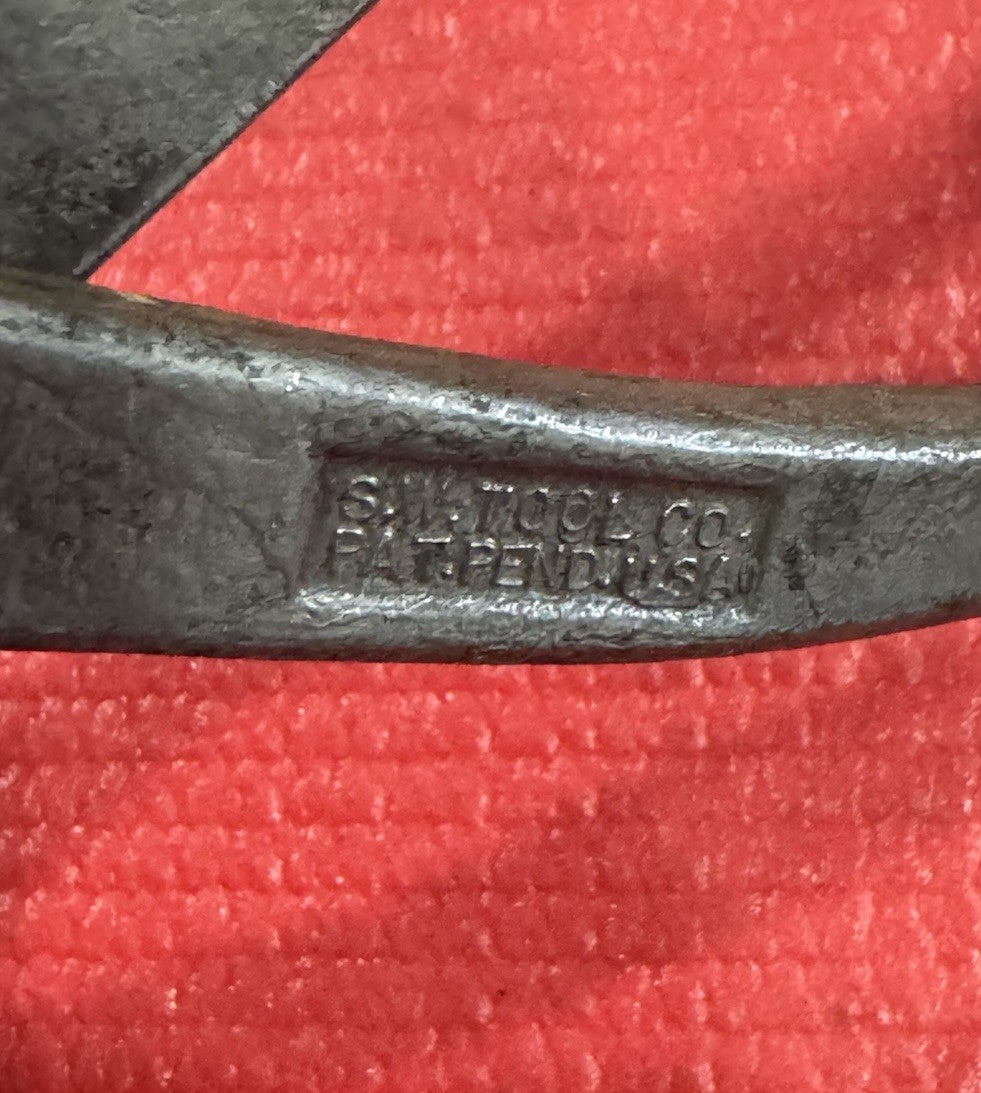 Vintage S.W. Tools 6” Retaining Snap Ring Pliers Made in USA Rare