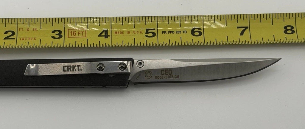 CRKT 7096K CEO Richard Rogers Design EDC Liner Lock Folder Vintage Collectible