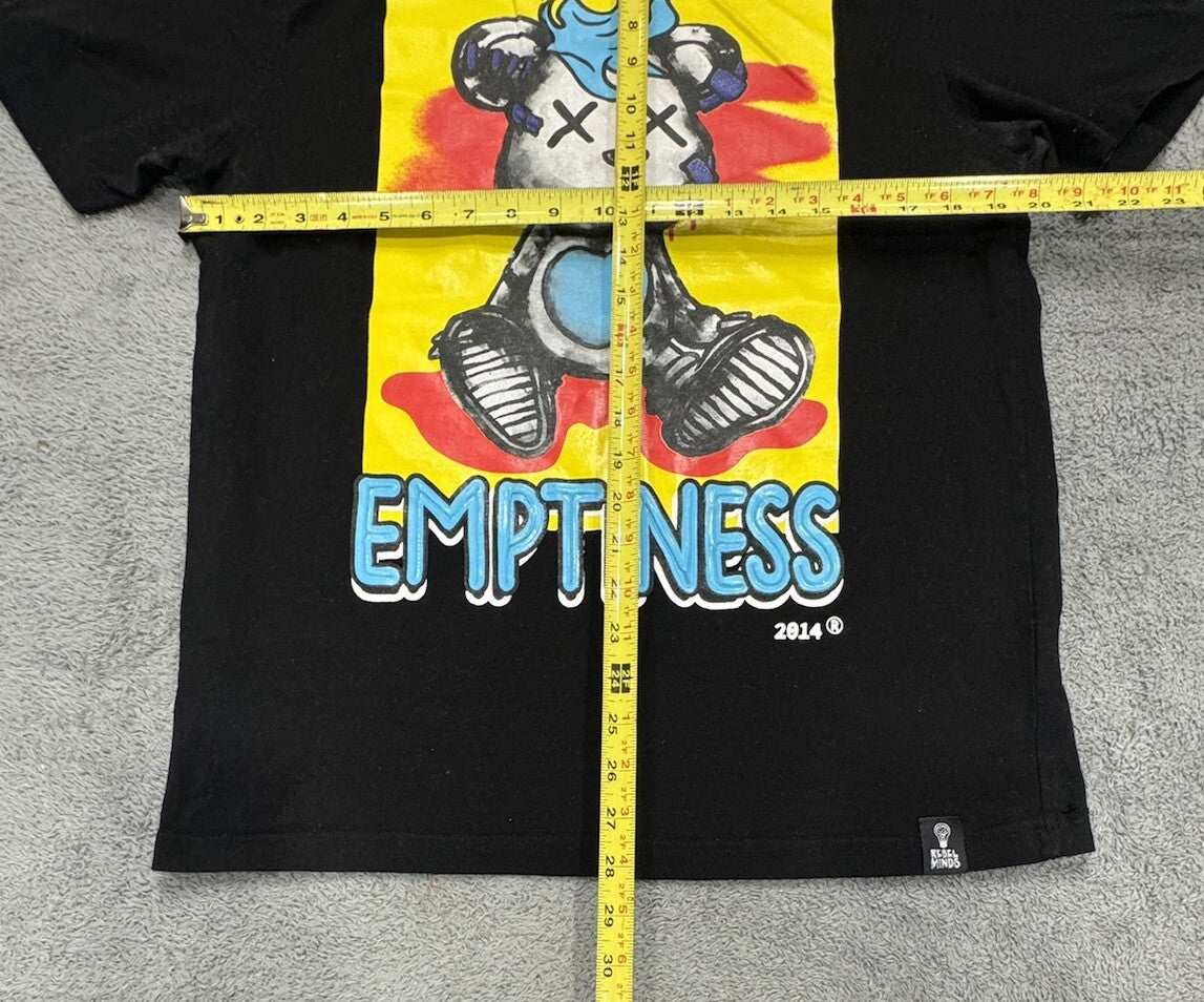 Rebel Minds Men's Size L Emptiness Bear Graphic T-shirt