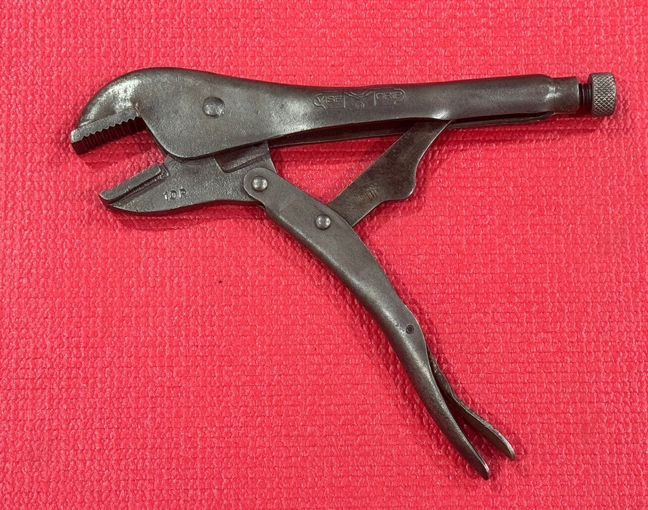 Vintage ViseGrip Petersen Dewitt 10R, Locking Pliers Made in USA